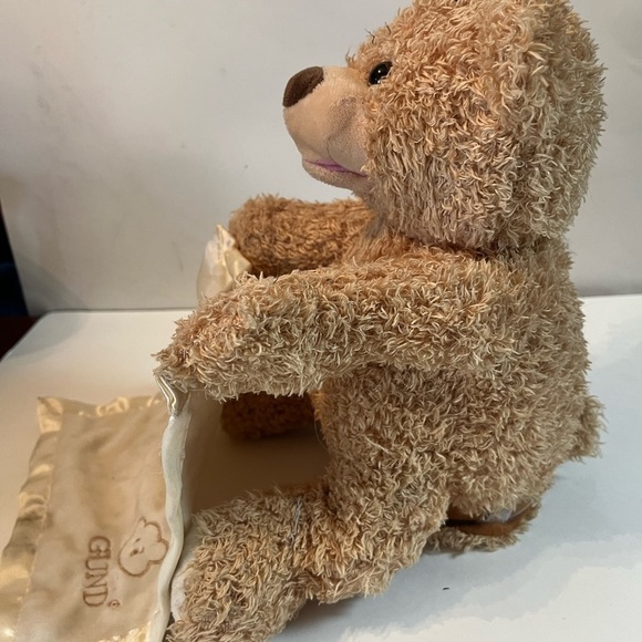 GUND Peek-A-Boo Teddy Bear Animated Stuffed Animal Plush, 11.5" - Picture 7 of 7